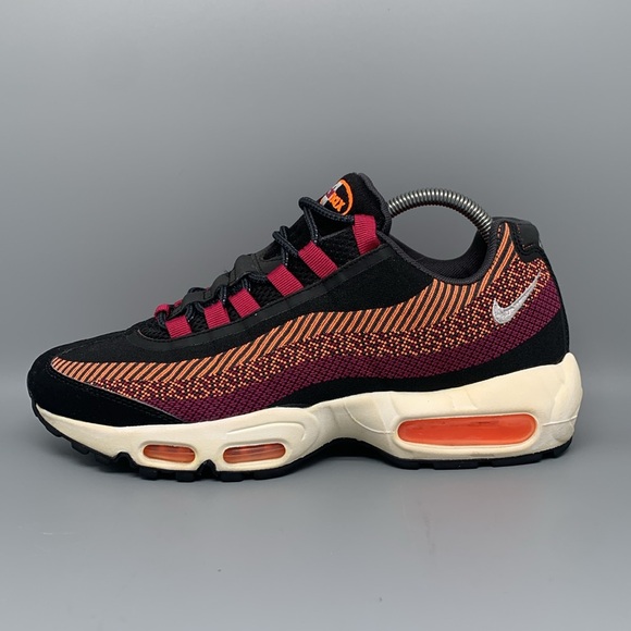 Nike Air Max 95 JCRD Total Orange Running Shoes Men's Sz 8.5 Women's Sz 10 - Picture 7 of 10